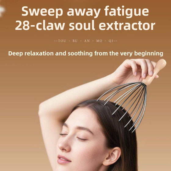 Octopus Head Massager Scalp Scratcher Health & Wellness product image 1