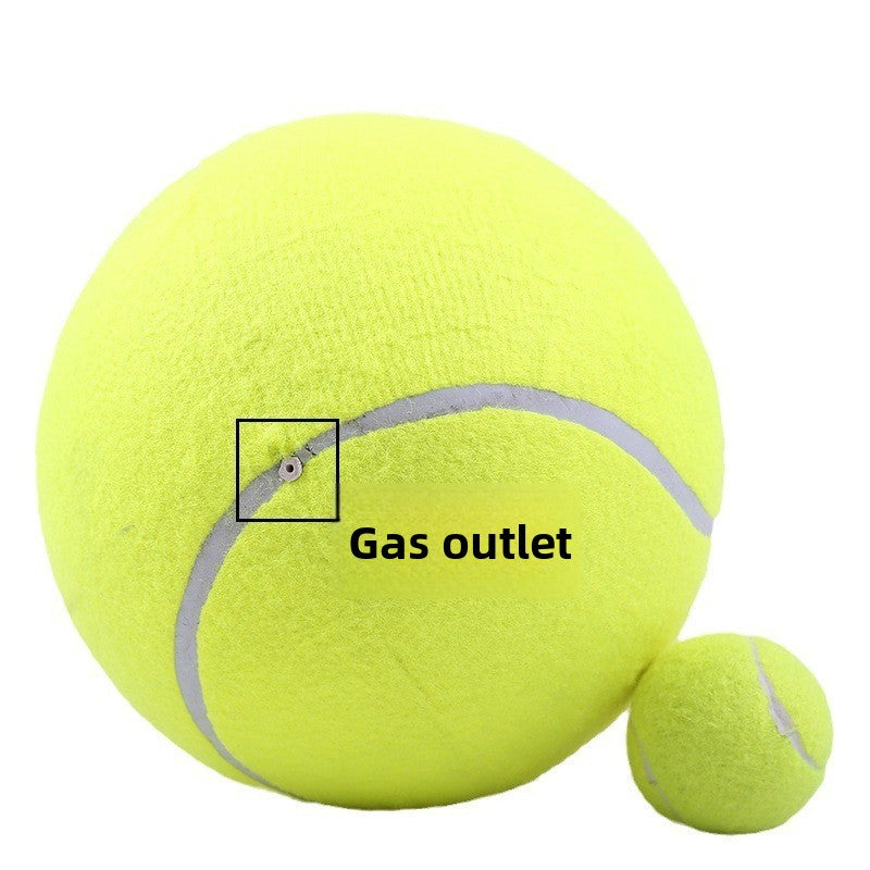 Inflatable Rubber Tennis Ball for Pets and Sports