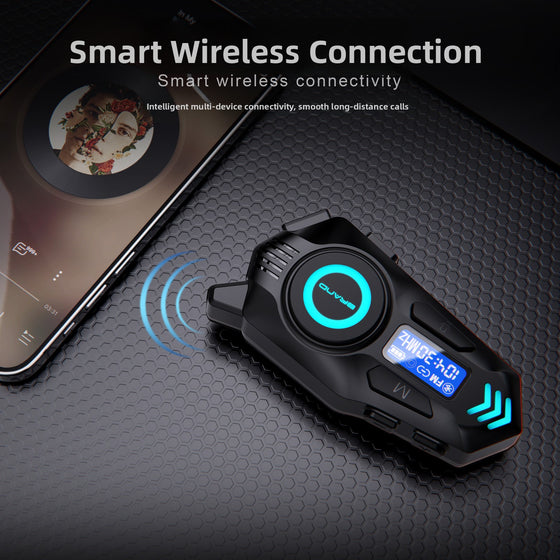 Professional Waterproof Noise Canceling Bluetooth Headset with Intercom Function product image 3