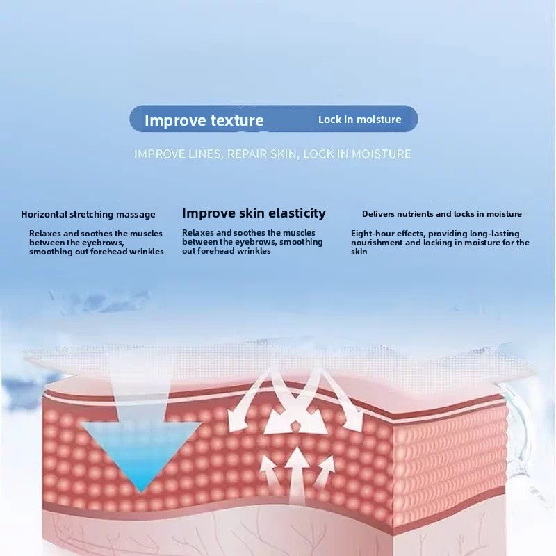 Anti-wrinkle lifting and firming T-shaped chest pad