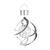 Solar Powered LED Wind Spinner Light