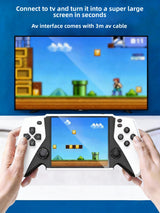 Handheld Game Console with Large Screen and Eye Protection