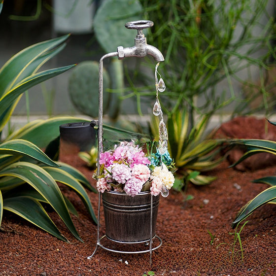 Solar Iron Water Drop Outdoor Light Outdoor & Pond Lighting product image 2