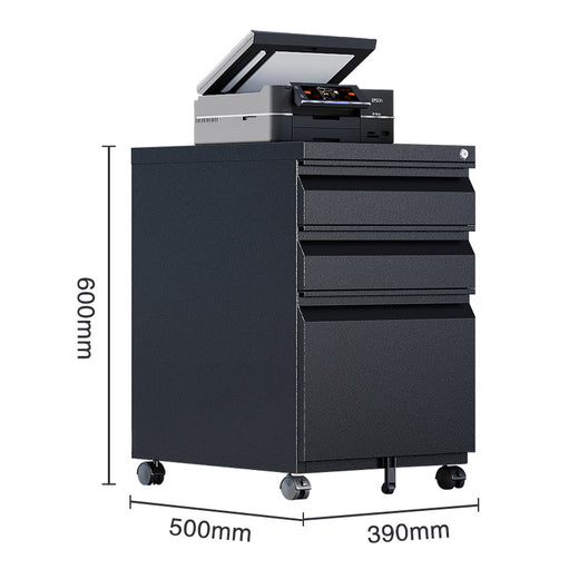 Steel telescopic mobile cabinet