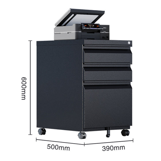 Steel mobile filing cabinet, photo 6