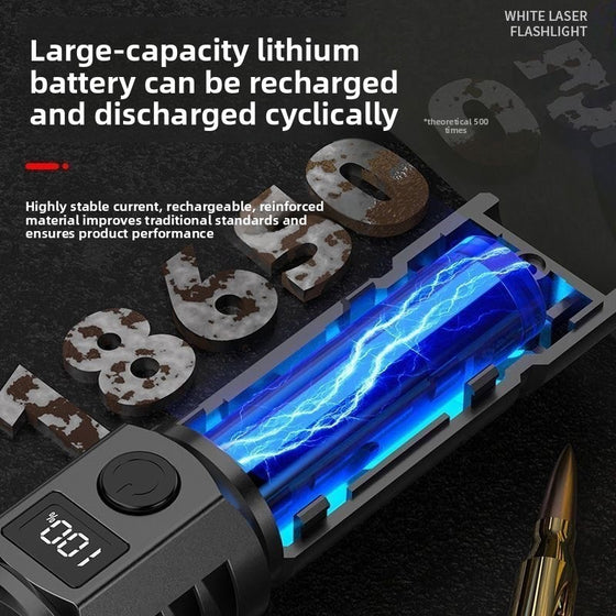 strong flashlight rechargeable with digital display Outdoor Lighting & Tools product image 3
