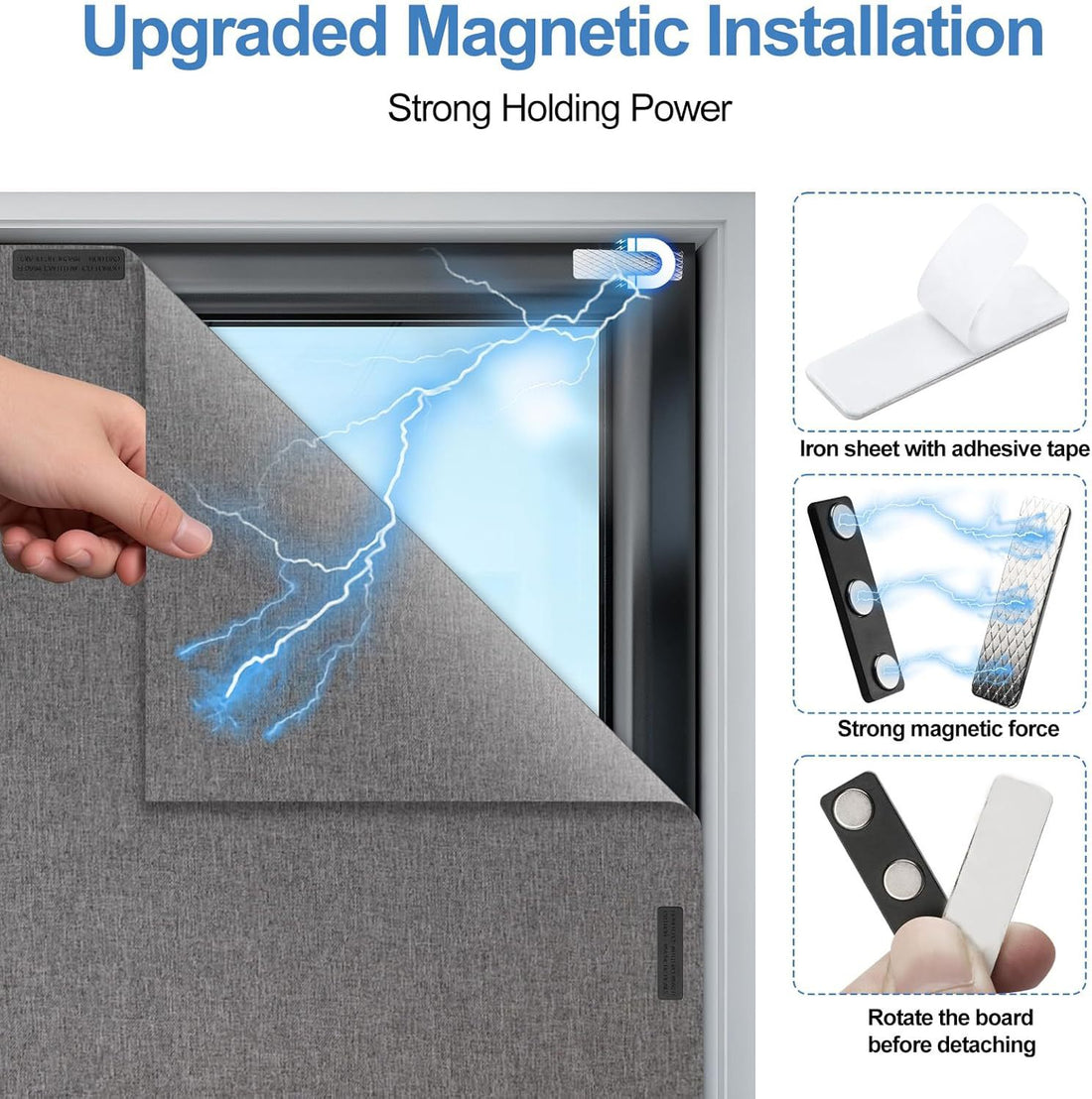 Portable blackout curtains