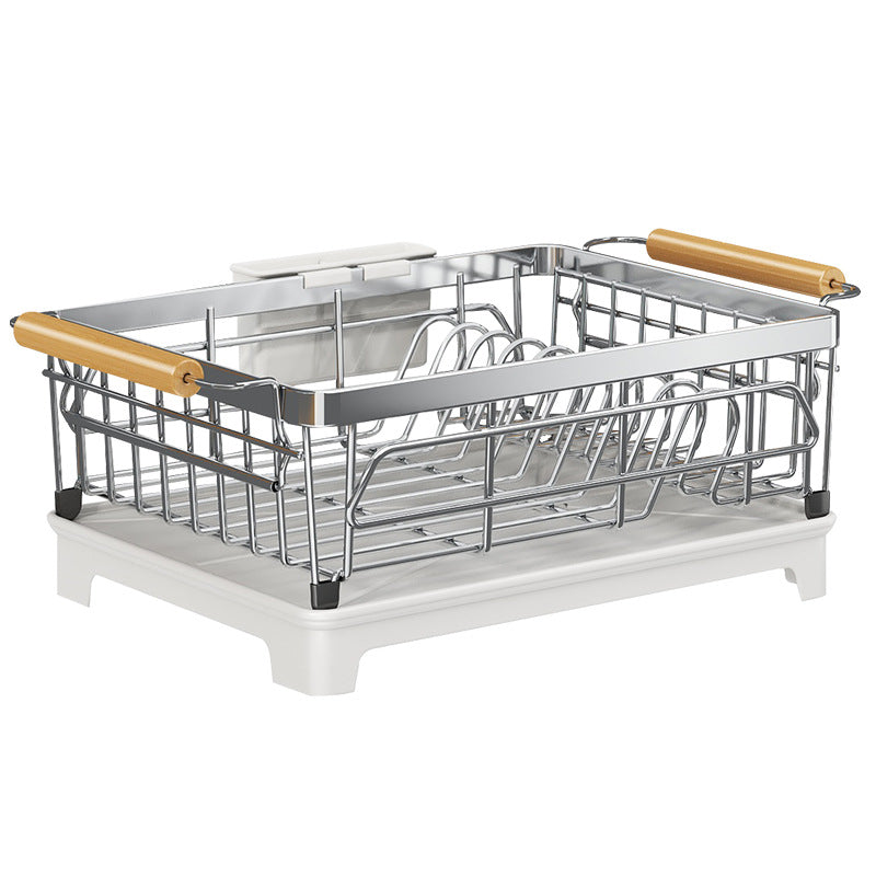 Stainless steel dish and bowl storage rack
