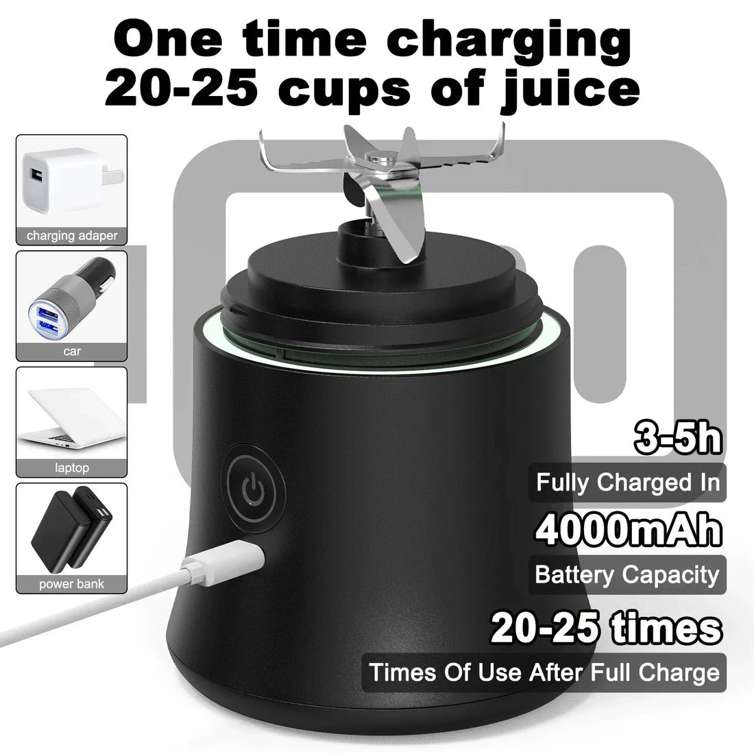 Portable Blender 600ml