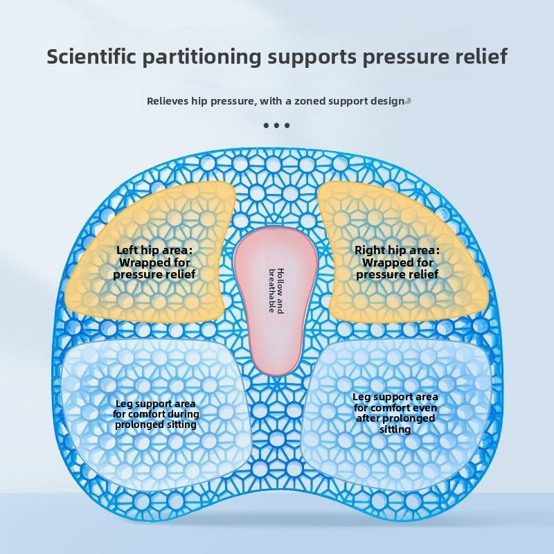 Honeycomb Gel Cooling Seat Cushion