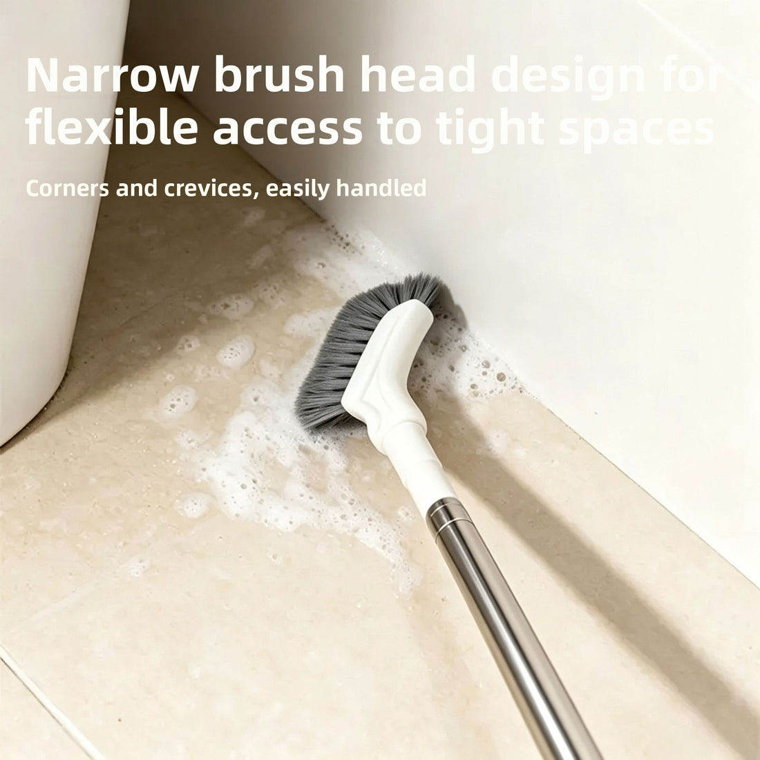 Extendable Cleaning Brush for Tight Spaces