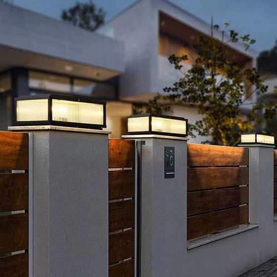 Solar-powered outdoor waterproof post light Garden & Outdoor product image 4