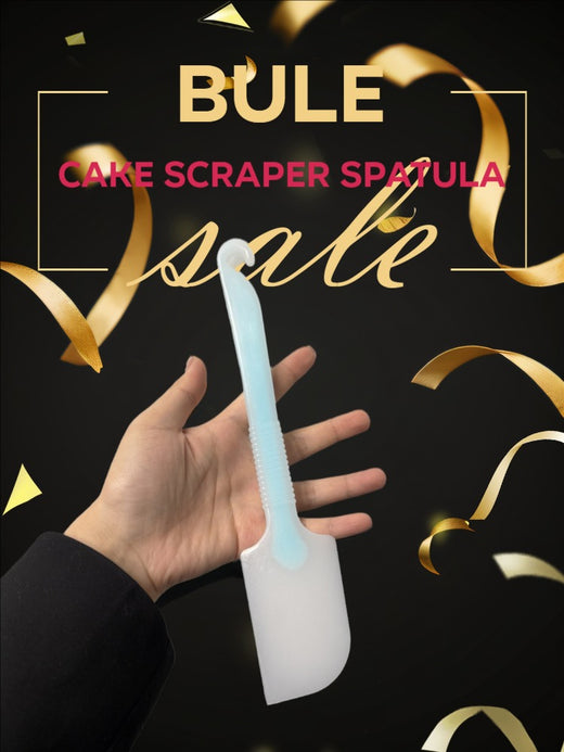 Oversized silicone spatula handle grip detail