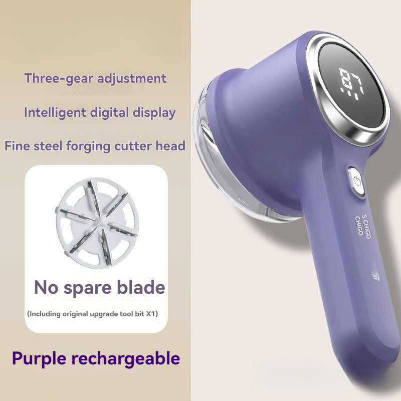 Electric fabric shaver and lint remover with digital display, photo 4