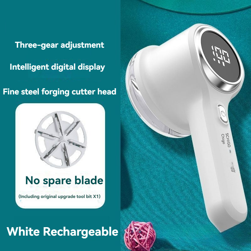 Electric fabric shaver and lint remover with digital display, photo 5
