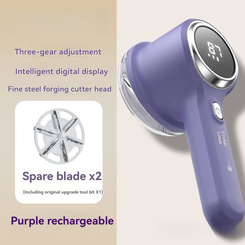 Electric fabric shaver and lint remover with digital display, photo 6