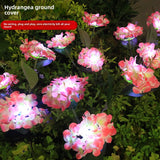 Solar LED Hydrangea Garden Light