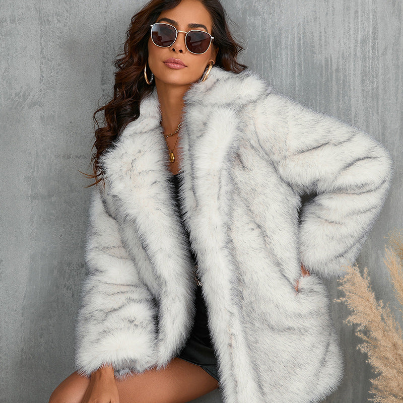 Faux fur coat, photo 2