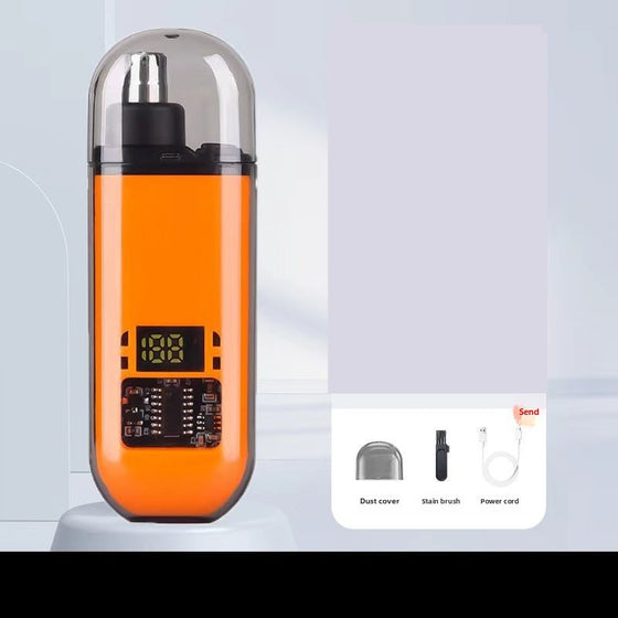 Electric Nose Hair Trimmer Men Women Washable Digital Display product image 6