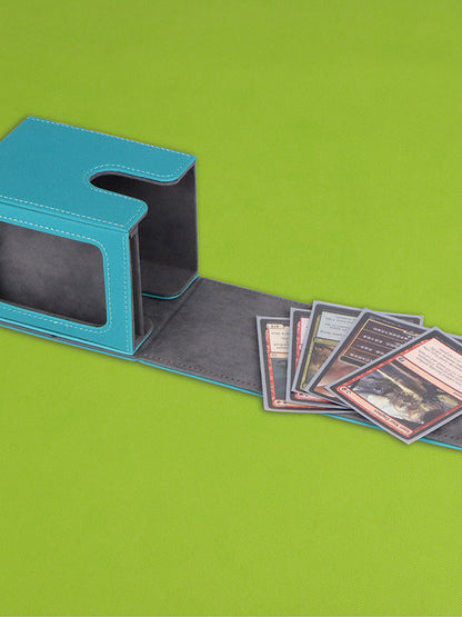 Window-opening card storage box