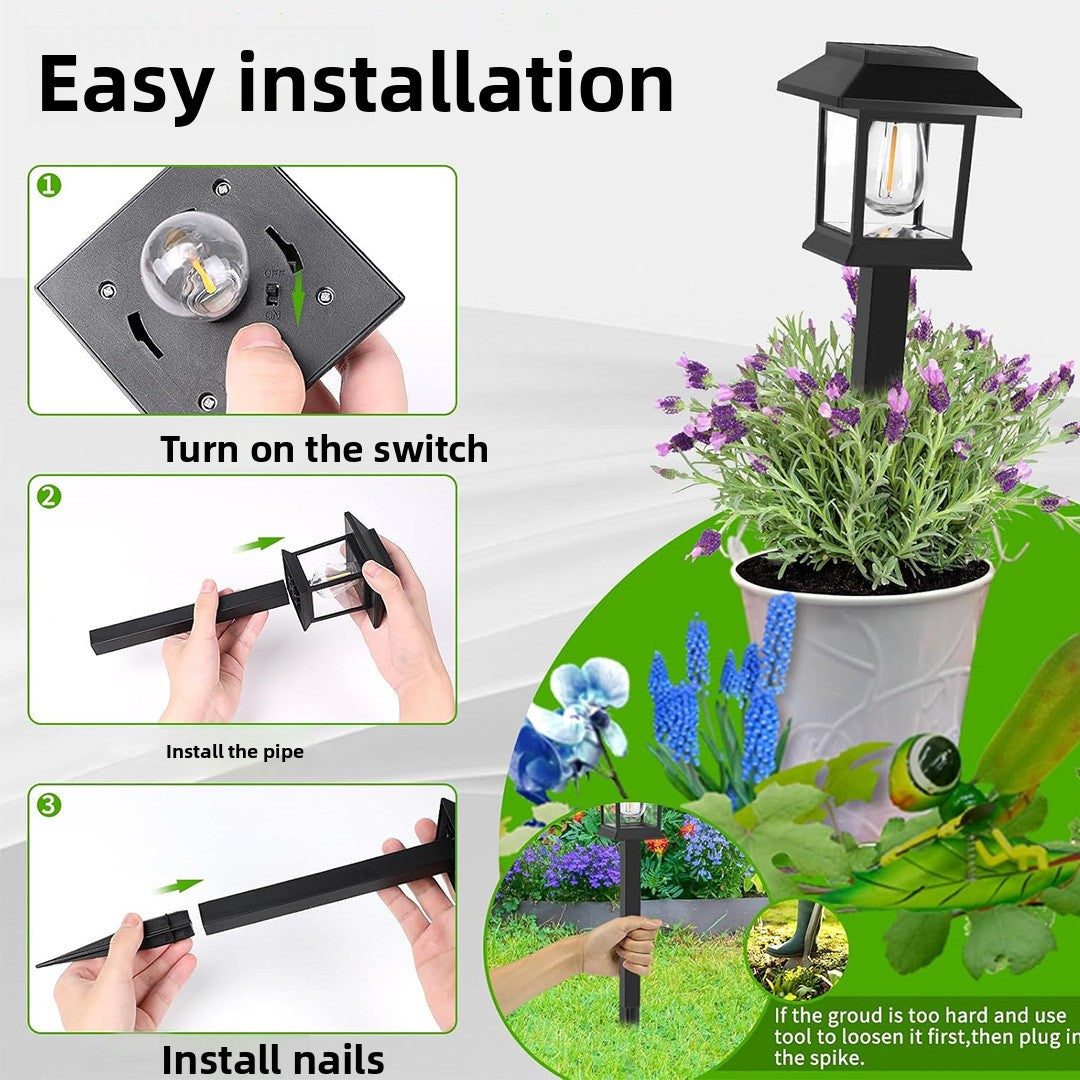 Solar Powered Outdoor Garden Light