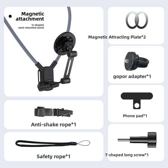 Magnetic Neck Mount for Phone Camera Shooting Action Cameras product image 6