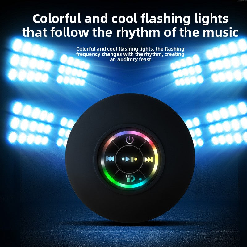 Large Suction Cup Waterproof Bluetooth Speaker