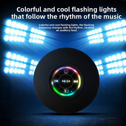 Large Suction Cup Waterproof Bluetooth Speaker