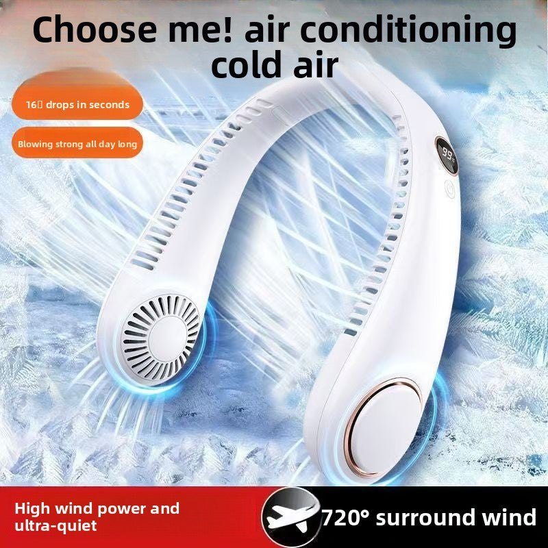 Neck-mounted fan
