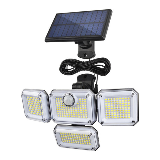 Solar Powered Motion Sensor Outdoor Wall Light Outdoor & Pond Lighting product image 6