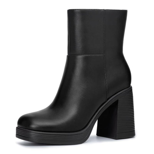 Thick Platform Heeled Boots