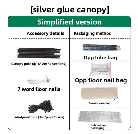 Camping Canopy Tent Camping Shelter & Sleep product image 5