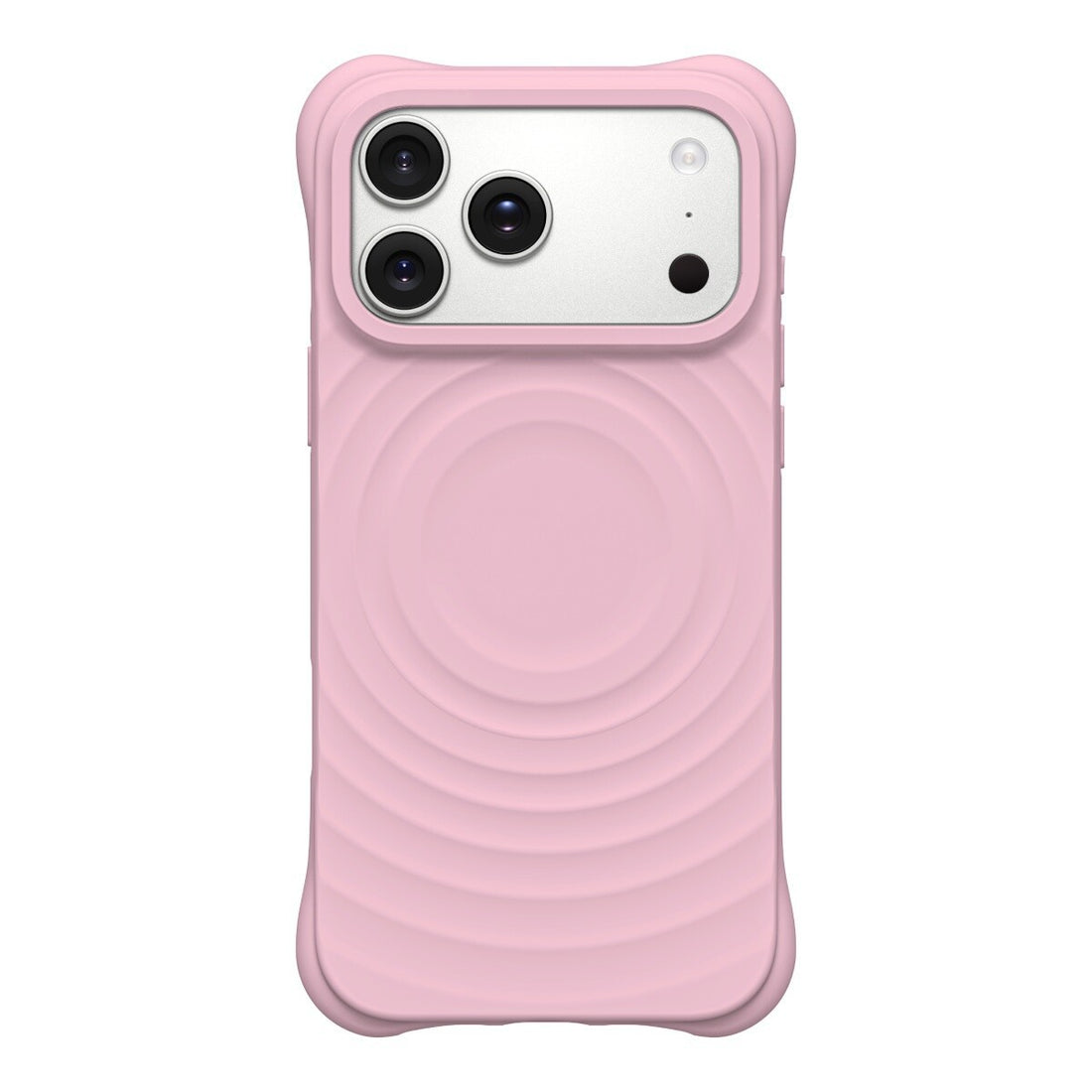 Magnetic Liquid Silicone Wave Pattern Phone Case