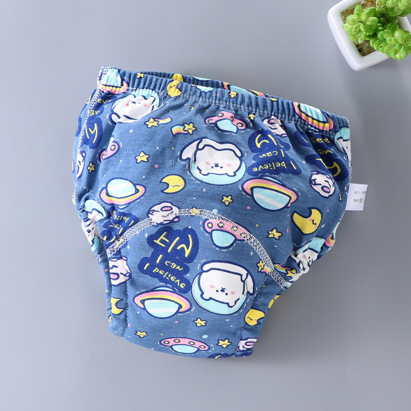 Childrens Training Pants Breathable Cotton Waterproof