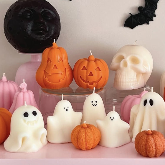 Pumpkin Shaped Scented Candle