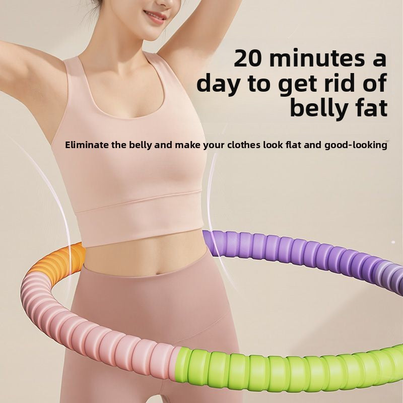 Weighted Exercise Hula Hoop with Foam Padding