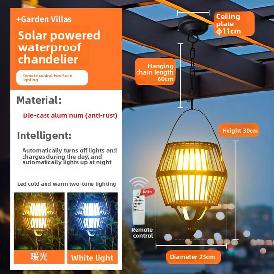 Outdoor solar-powered pendant light Floor & Pendant Lighting product image 5
