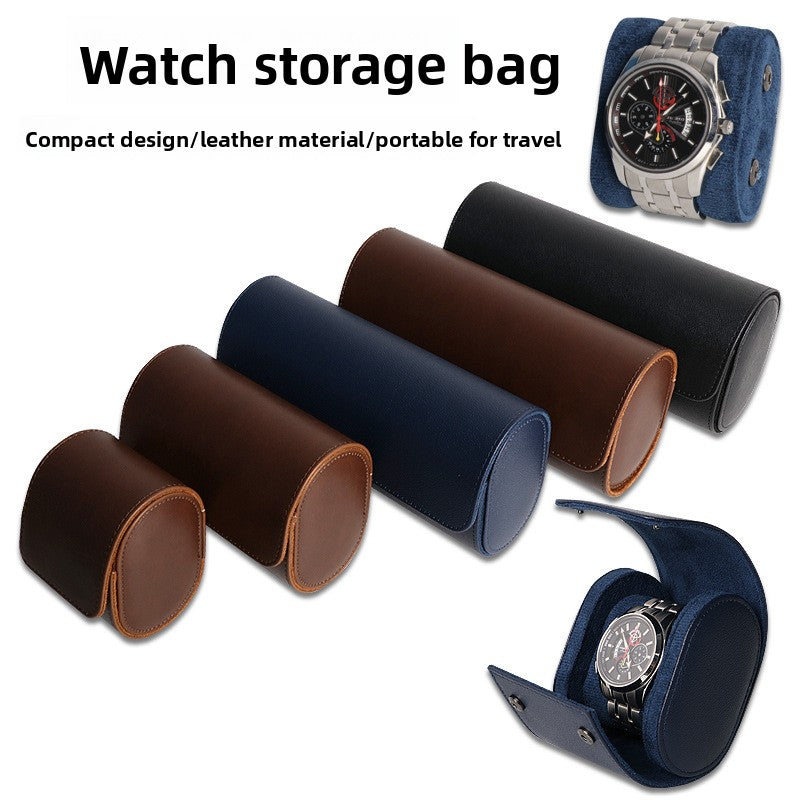 PU Leather Watch Storage Box