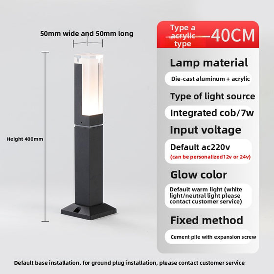 Waterproof Aluminum LED Lawn Light for Outdoor Garden Outdoor & Pond Lighting product image 6