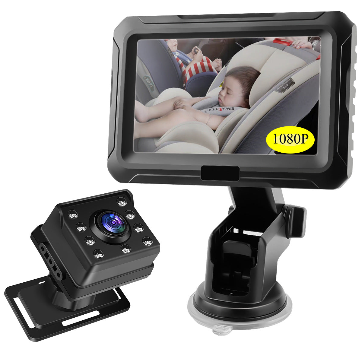 4.3 Inch HD Car Baby Monitor with Night Vision
