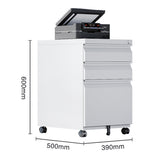 Steel telescopic mobile cabinet