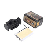 Red Laser Monocular Telescope with Flip-Up Sight
