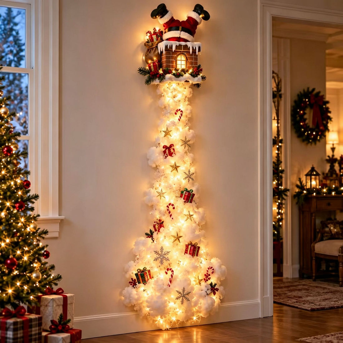Christmas Magic Pathway Wall Light