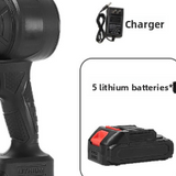 Lithium battery-powered blower