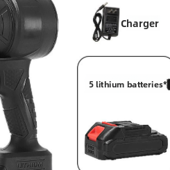 Lithium battery-powered blower