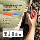 Portable Electric Air Pump with LED Light