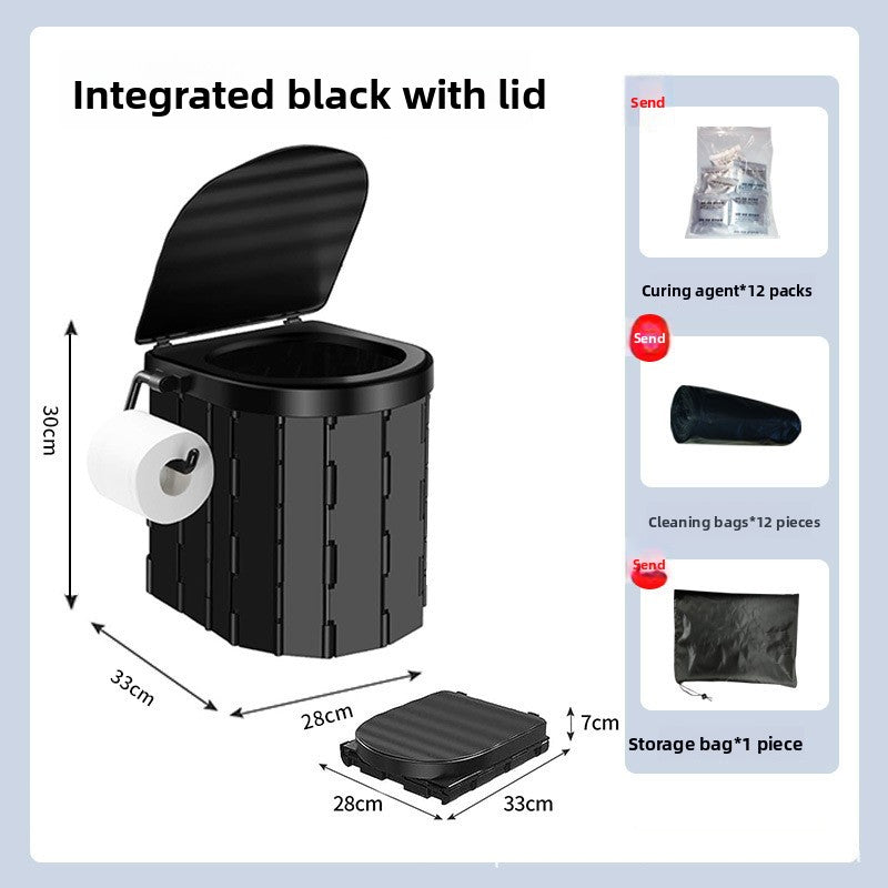 Portable Folding Toilet for Outdoor Camping