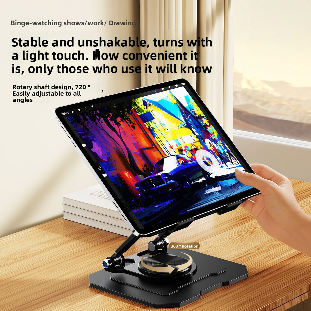 Adjustable Rotatable Phone Tablet Stand