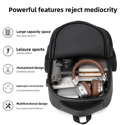 Men's Backpack, Business Commuting Multi-Purpose Computer Bag