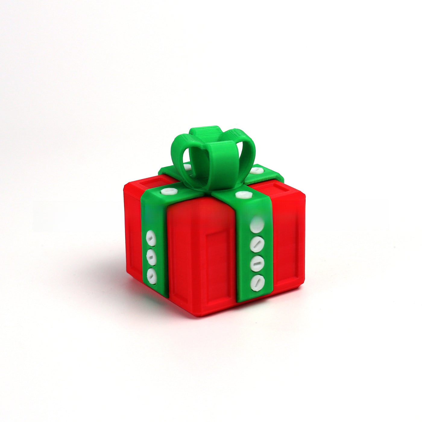 3D Printed Annoying Surprise Gift Box with Bow